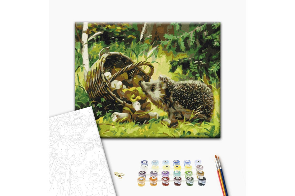 Mal efter tal - Lucky hedgehog