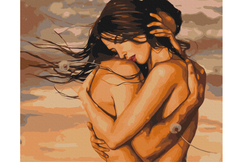 Mal efter tal - Hugs in dandelions - mennesker