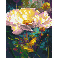 Mal efter tal - Fairy flower - blomster