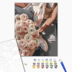 Mal efter tal - Stylish bouquet