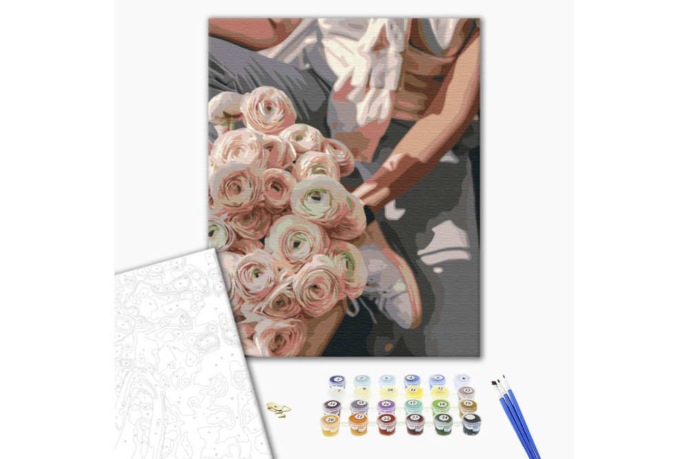 Mal efter tal - Stylish bouquet