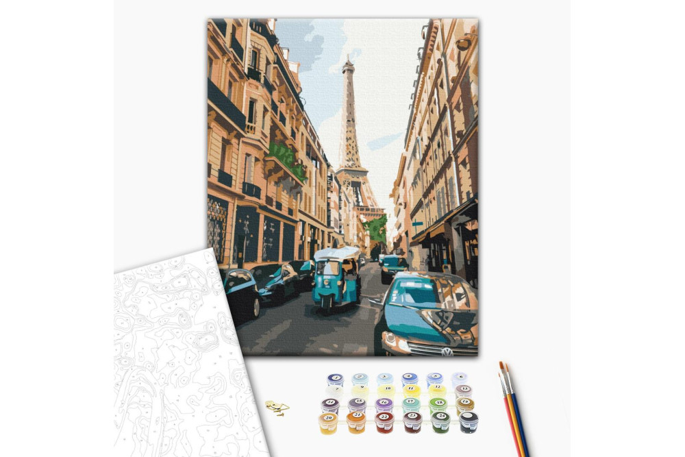 Mal efter tal - Tourist Paris