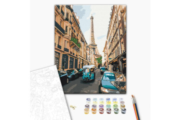 Mal efter tal - Tourist Paris