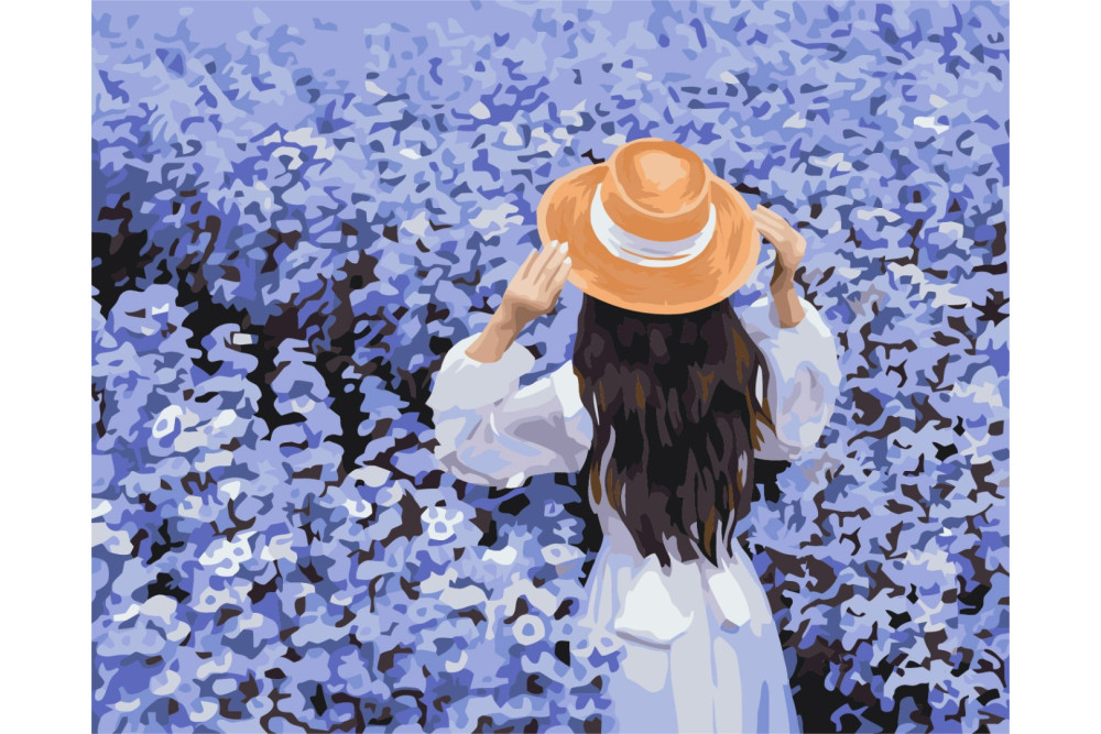 Mal efter tal - Travel in flowers - mennesker