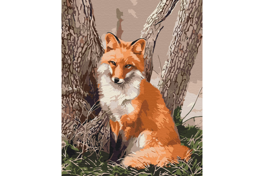 Mal efter tal - Forest chanterelle - dyr