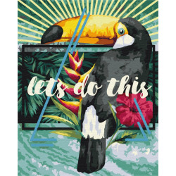 Mal efter tal - Summer print - dyr