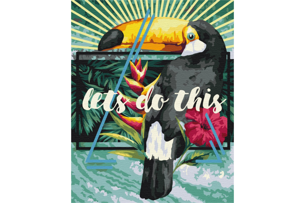 Mal efter tal - Summer print - dyr
