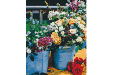 Mal efter tal - The florist's joy