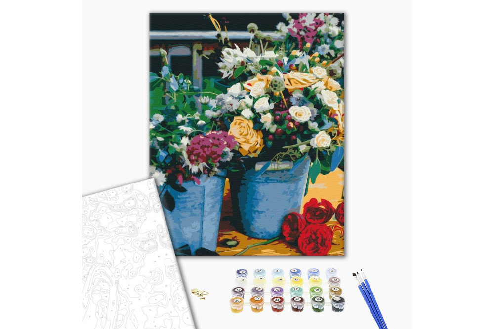 Mal efter tal - The florist's joy