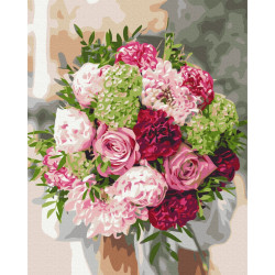 Mal efter tal - Favorite bouquet - blomster