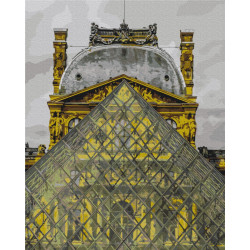 Mal efter tal - Louvre pyramid - byer