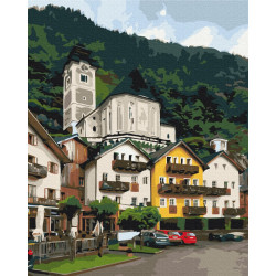 Mal efter tal - Mountain town - landskaber