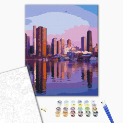 Mal efter tal - Metropolis at dawn