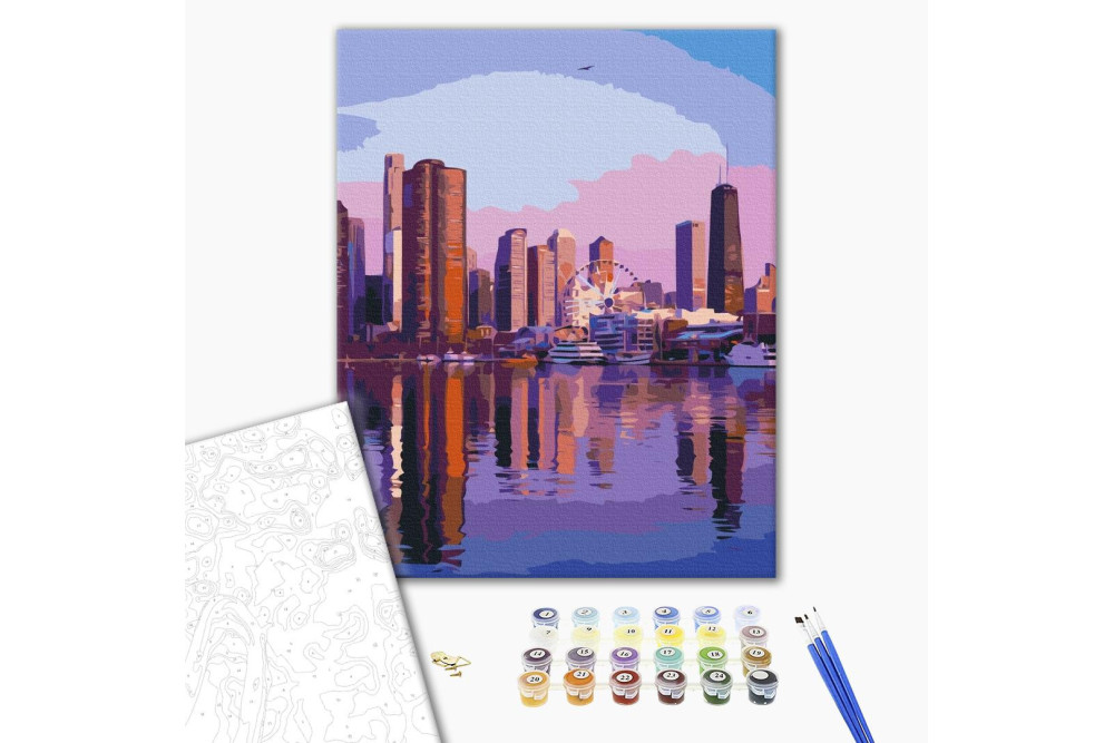 Mal efter tal - Metropolis at dawn