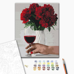 Mal efter tal - Peony wine