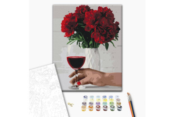 Mal efter tal - Peony wine