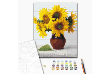 Mal efter tal - Sunflowers