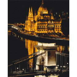 Mal efter tal - Night Budapest - byer