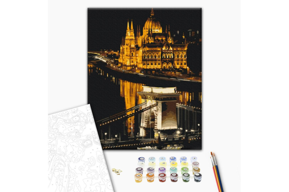 Mal efter tal - Night Budapest