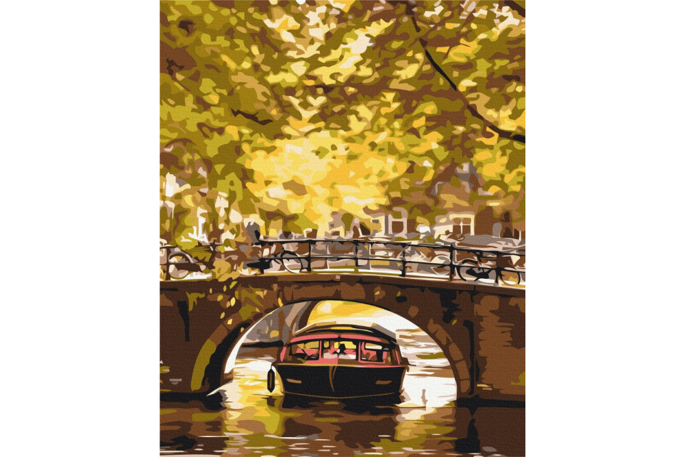 Mal efter tal - Boat ride through the canals - landskaber