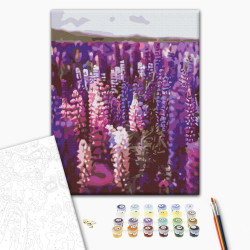 Mal efter tal - Lavender
