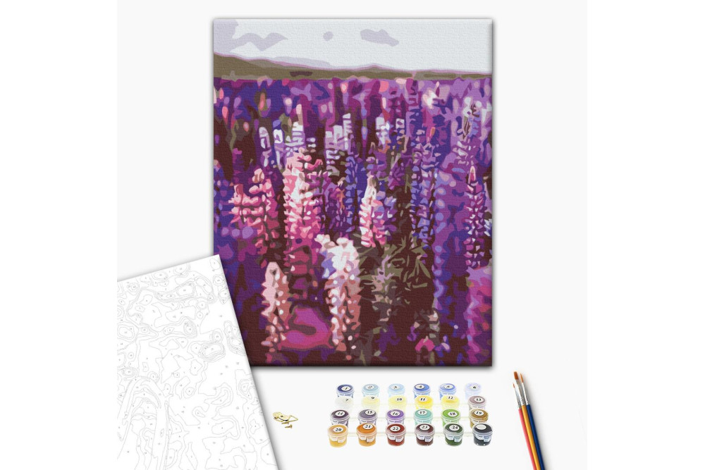 Mal efter tal - Lavender