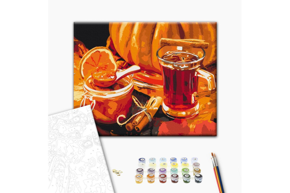 Mal efter tal - Autumn tea