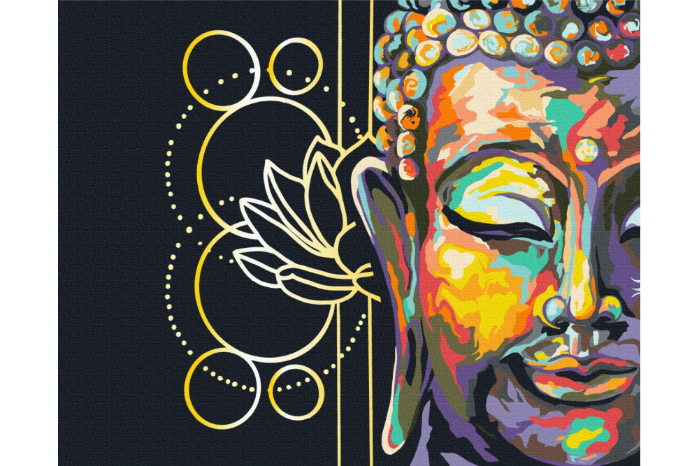 Mal efter tal - Buddha symbolism - diverse