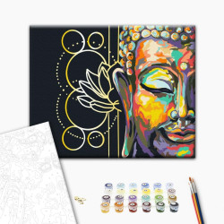 Mal efter tal - Buddha symbolism