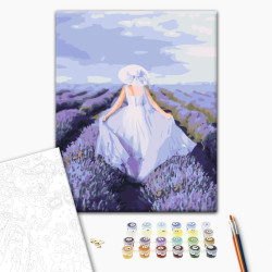 Mal efter tal - Lavender lightness