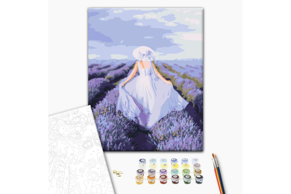 Mal efter tal - Lavender lightness