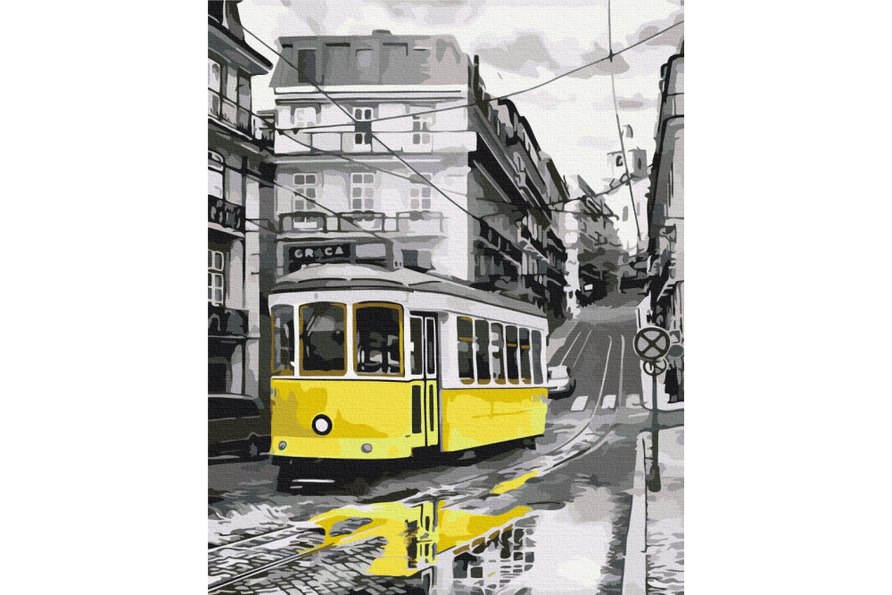 Mal efter tal - Yellow tram - diverse