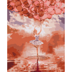 Mal efter tal - Ballerina at sunset - musik og dans