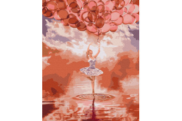 Mal efter tal - Ballerina at sunset - musik og dans