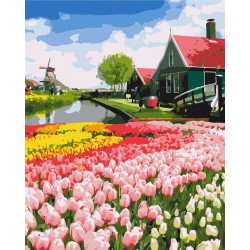 Mal efter tal - Dutch province - landskaber