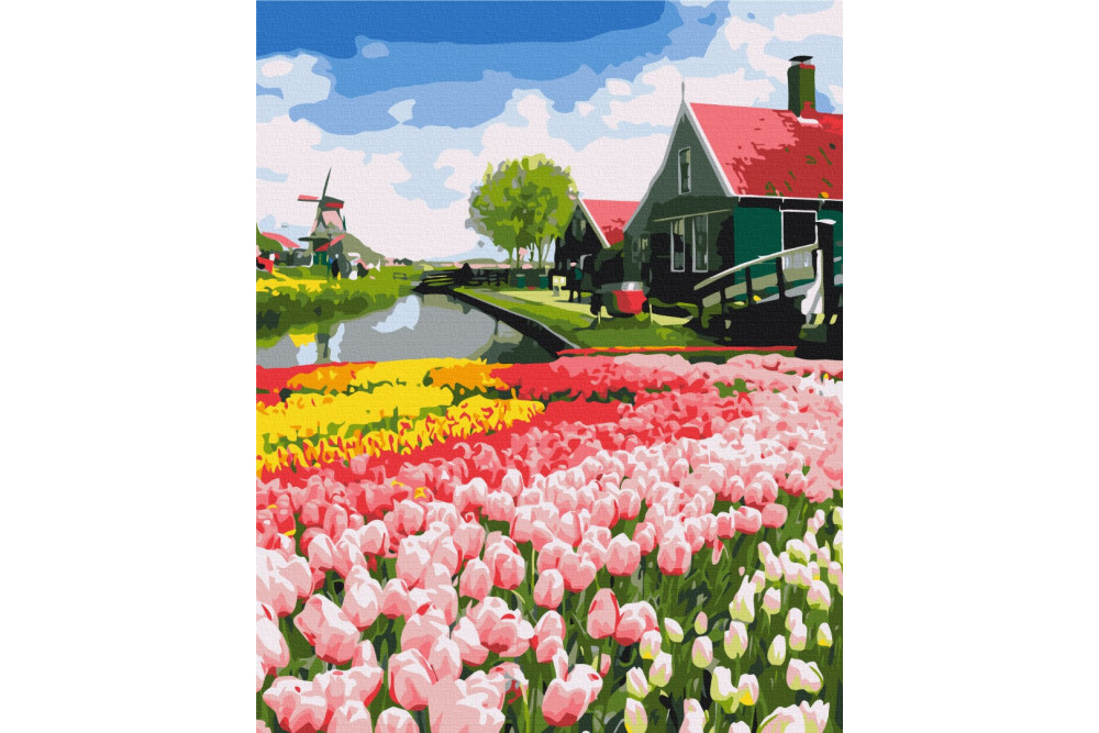 Mal efter tal - Dutch province - landskaber