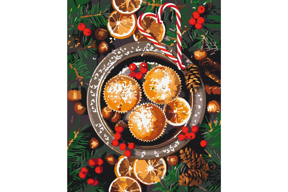 Mal efter tal - Christmas goodies - mad og drikke