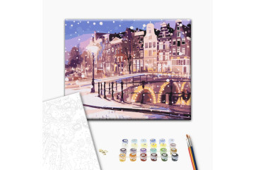Mal efter tal - Fairy tale of winter Amsterdam
