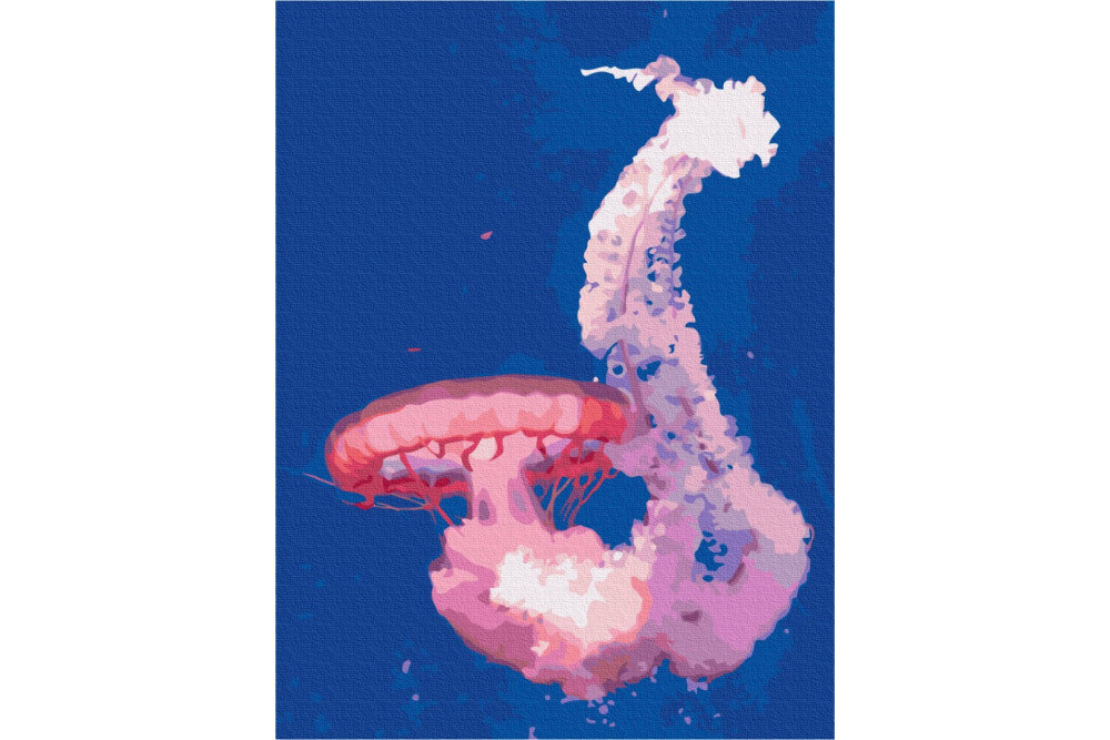 Mal efter tal - Jellyfish in flight - dyr