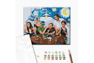 Mal efter tal - Friends-masterpieces