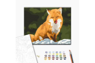 Mal efter tal - Little fox sister