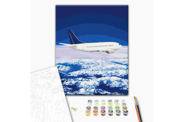 Mal efter tal - Flying in the sky