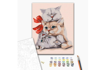 Mal efter tal - Fluffy gifts @Olha Vedutova