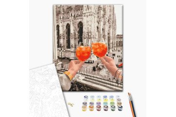 Mal efter tal - Duomo glasses © Oksana Vorobiy