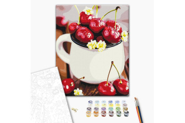 Mal efter tal - Ripe cherries