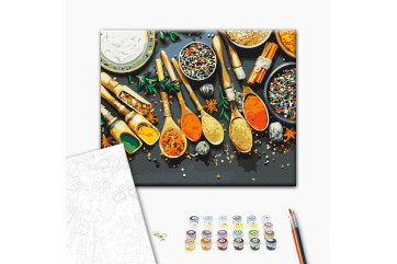 Mal efter tal - Fragrant spices