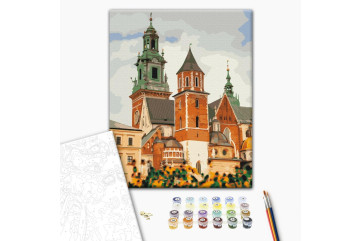 Mal efter tal - Wawel Castle in Krakow