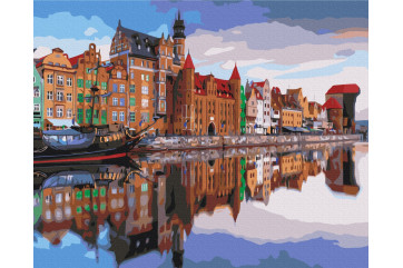 Mal efter tal - Embankment of Gdansk