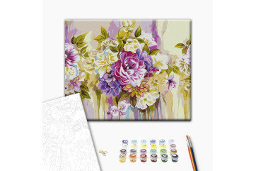 Mal efter tal - Pastel still life © Anna Steshenko
