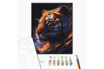 Mal efter tal - Tiger Zodiac